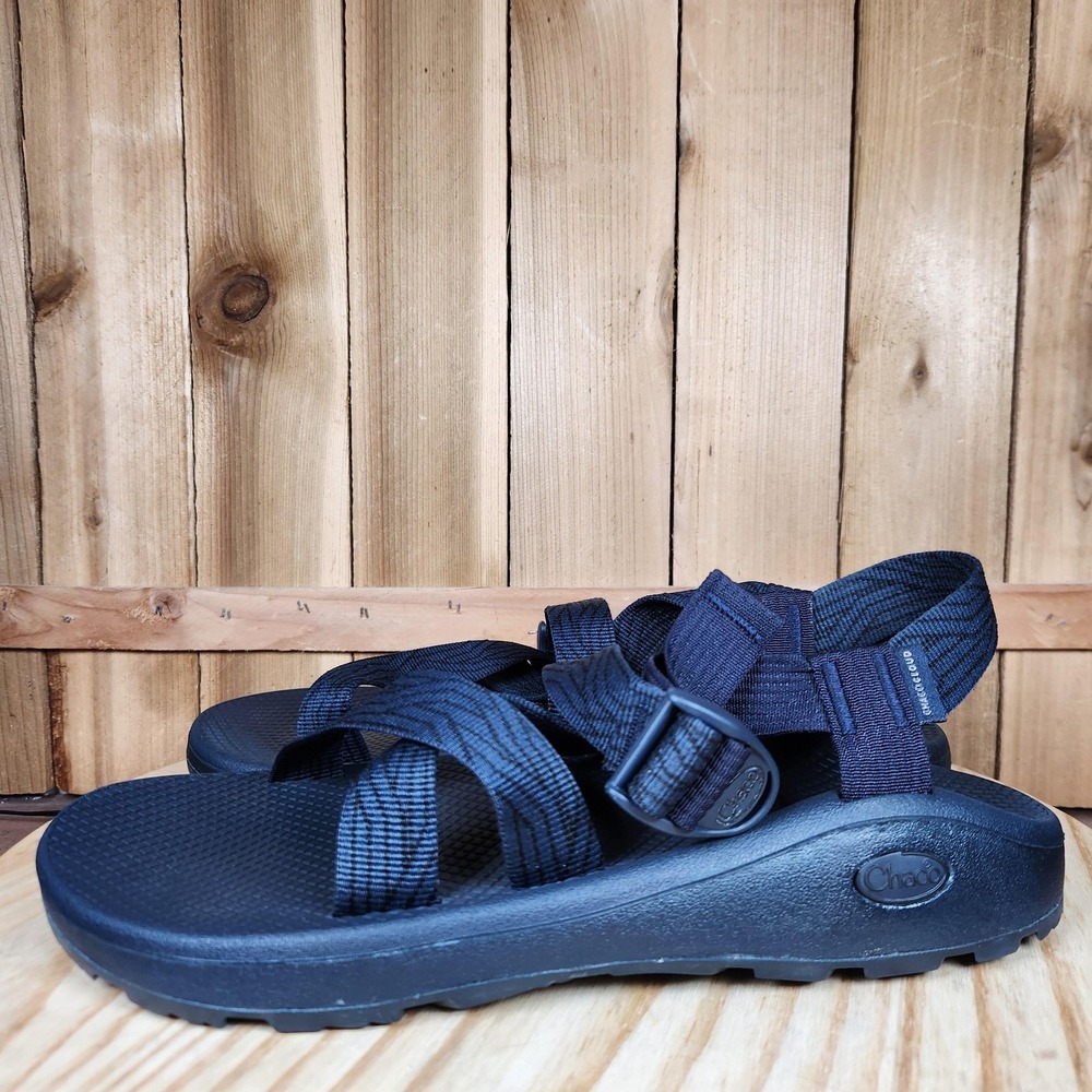 Chaco Z Cloud Sandals Mens 11 Blue Adjustable Strap Outdoor Hiking JCH107903